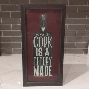 Wall Art and Cork Holder